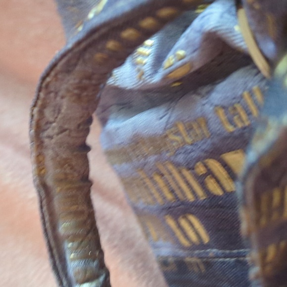 Blue and Gold Purse - Picture 7 of 7